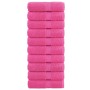 Toallas SOLUND 10 unidades rosa 30x30 cm 600 gsm de , Toallas - Ref: Foro24-137517, Precio: 22,47 €, Descuento: %