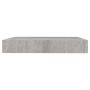 Estante flotante pared 2 uds MDF gris hormigón 23x23,5x3,8 cm en Estanterías | Comprar online en Foru.es