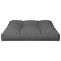 Cojín para sofá de palets de tela gris 80x80x12 cm de , Cojines para sillas y sofás - Ref: Foro24-360491, Precio: 45,85 €, De...