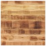 Tablero de mesa cuadrado madera mango rugosa 80x80x3,8 cm de , Tableros para mesas - Ref: Foro24-371415, Precio: 108,23 €, De...