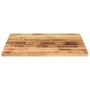 Tablero de mesa cuadrado madera mango rugosa 80x80x3,8 cm de , Tableros para mesas - Ref: Foro24-371415, Precio: 108,23 €, De...