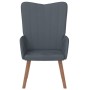 Sillón de relax de terciopelo gris oscuro de , Sillones - Ref: Foro24-327656, Precio: 95,60 €, Descuento: %