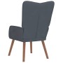 Sillón de relax de terciopelo gris oscuro de , Sillones - Ref: Foro24-327656, Precio: 95,60 €, Descuento: %