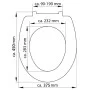 SCHÜTTE Asiento de WC duroplast con cierre suave estampado CARRIBEAN by SCHÜTTE, Toilet and bidet seats - Ref: Foro24-435100,...