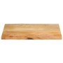 Tablero de mesa borde natural madera maciza mango 90x60x3,8 cm de , Tableros para mesas - Ref: Foro24-370741, Precio: 86,70 €...