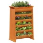 Jardinera hierbas 6 niveles madera maciza marrón 69x40x101,5 cm de , Maceteros y jardineras - Ref: Foro24-855055, Precio: 136...