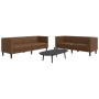Juego de sofás Chesterfield 2 piezas cuero sintético marrón de , Sofás - Ref: Foro24-3209280, Precio: 605,92 €, Descuento: %