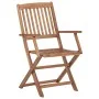 Sillas de jardín plegables 6 uds madera maciza de acacia de vidaXL, Sillas de jardín - Ref: Foro24-3065521, Precio: 292,78 €,...