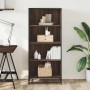 Estantería de madera de ingeniería marrón roble 60x35x139 cm de , Librerías y estanterías - Ref: Foro24-3300844, Precio: 92,5...