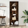 Estantería madera de ingeniería roble ahumado 60x35x170,5 cm de , Librerías y estanterías - Ref: Foro24-3300852, Precio: 105,...