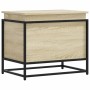 Caja de almacenaje madera ingeniería roble sonoma 60x40x51,5 cm de , Cestas para almacenaje - Ref: Foro24-848795, Precio: 56,...