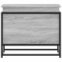 Caja de almacenaje con tapa madera gris Sonoma 60x40x51,5 cm de , Cestas para almacenaje - Ref: Foro24-848797, Precio: 55,35 ...