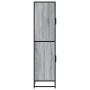 Aparador alto madera de ingeniería gris Sonoma 68x35x139 cm de , Aparadores - Ref: Foro24-3300833, Precio: 133,15 €, Descuent...