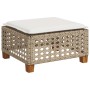 Set sofás de jardín 7 piezas y cojines ratán sintético beige de , Conjuntos de jardín - Ref: Foro24-3261922, Precio: 561,68 €...