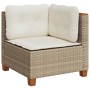 Set de sofás de jardín y cojines 8 piezas ratán sintético beige de , Conjuntos de jardín - Ref: Foro24-3261955, Precio: 581,2...