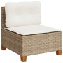 Set de sofás de jardín y cojines 8 piezas ratán sintético beige de , Conjuntos de jardín - Ref: Foro24-3261955, Precio: 581,2...