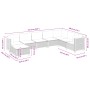 Set de sofás de jardín y cojines 8 piezas ratán sintético beige de , Conjuntos de jardín - Ref: Foro24-3261955, Precio: 581,2...