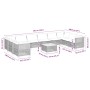 Set de sofás de jardín 11pzas con cojines ratán sintético beige de , Conjuntos de jardín - Ref: Foro24-3262030, Precio: 882,4...