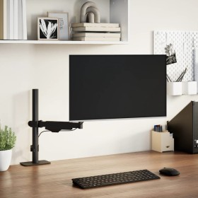 Brazo de monitor único pantalla máxima 27'' resorte de gas 10kg de , Soportes para monitores y televisor - Ref: Foro24-401217...