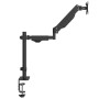 Brazo de monitor único pantalla máxima 27'' resorte de gas 10kg de , Soportes para monitores y televisor - Ref: Foro24-401217...