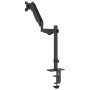 Brazo de monitor único pantalla máxima 27'' resorte de gas 10kg de , Soportes para monitores y televisor - Ref: Foro24-401217...