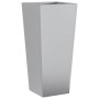 Jardinera de acero inoxidable 35x35x75 cm de , Maceteros y jardineras - Ref: Foro24-851090, Precio: 61,98 €, Descuento: %