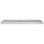 Estante flotante pared 2 uds MDF gris hormigón 80x23,5x3,8 cm en Estanterías | Comprar online en Foru.es