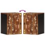 Armario de baño de pared madera maciza reciclada 38x33x48 cm de , Muebles de baño - Ref: Foro24-351992, Precio: 86,15 €, Desc...