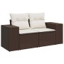 Set de sofás de jardín 10 pzas y cojines ratán sintético marrón de , Conjuntos de jardín - Ref: Foro24-3269393, Precio: 715,6...