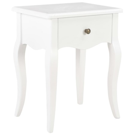 Mesita de noche de madera maciza de pino blanco 40x30x50 cm de , Mesitas de noche - Ref: Foro24-280005, Precio: 116,04 €, Des...