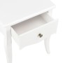 Mesita de noche de madera maciza de pino blanco 40x30x50 cm de , Mesitas de noche - Ref: Foro24-280005, Precio: 116,04 €, Des...