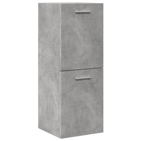 Armario pared baño madera ingeniería gris hormigón 30x30x80 cm de , Muebles de baño - Ref: Foro24-856217, Precio: 40,31 €, De...