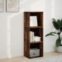 Estantería madera de ingeniería roble ahumado 40x30x114 cm de , Librerías y estanterías - Ref: Foro24-857871, Precio: 44,95 €...