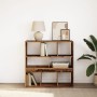 Estantería/divisor de espacios madera envejecida 100x33x94,5 cm de , Librerías y estanterías - Ref: Foro24-854479, Precio: 79...