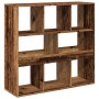 Estantería/divisor de espacios madera envejecida 100x33x94,5 cm de , Librerías y estanterías - Ref: Foro24-854479, Precio: 79...