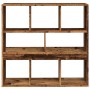 Estantería/divisor de espacios madera envejecida 100x33x94,5 cm de , Librerías y estanterías - Ref: Foro24-854479, Precio: 79...