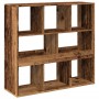 Estantería/divisor de espacios madera envejecida 100x33x94,5 cm de , Librerías y estanterías - Ref: Foro24-854479, Precio: 79...