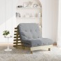 Futón sofá cama con colchón madera impregnada pino 90x206x11 cm de , Futones - Ref: Foro24-846765, Precio: 209,20 €, Descuent...