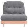 Futón sofá cama con colchón madera maciza Douglas 80x206x11 cm de , Futones - Ref: Foro24-846759, Precio: 190,89 €, Descuento: %