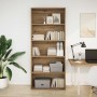 Estantería madera de ingeniería roble artisian 80x30x189 cm de , Librerías y estanterías - Ref: Foro24-3314677, Precio: 107,1...