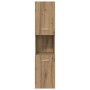 Armario pared baño madera ingeniería roble artisian 30x30x130cm de , Tocadores de baño - Ref: Foro24-856222, Precio: 76,58 €,...