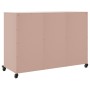 Aparador de acero rosa 100,5x39x72 cm de , Aparadores - Ref: Foro24-846681, Precio: 179,01 €, Descuento: %