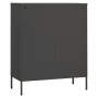 Armario de almacenamiento acero gris antracita 80x35x101,5 cm de , Taquillas y armarios de almacenamiento - Ref: Foro24-33617...