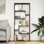 Librería divisora madera ingeniería roble ahumado 67x25x161,5cm de , Librerías y estanterías - Ref: Foro24-858079, Precio: 92...