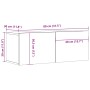 Mueble de pared de TV madera ingeniería envejecida 80x30x30 cm de , Muebles TV - Ref: Foro24-856016, Precio: 49,88 €, Descuen...