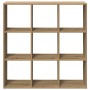 Librería divisora madera roble artisan 102x29x103,5 cm de , Librerías y estanterías - Ref: Foro24-858047, Precio: 83,16 €, De...