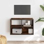 Mueble TV madera ingeniería y metal roble ahumado 60x31x39,5 cm de , Muebles TV - Ref: Foro24-848916, Precio: 33,46 €, Descue...
