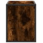 Mueble TV madera ingeniería y metal roble ahumado 60x31x39,5 cm de , Muebles TV - Ref: Foro24-848916, Precio: 33,46 €, Descue...