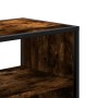 Mueble TV madera ingeniería y metal roble ahumado 60x31x39,5 cm de , Muebles TV - Ref: Foro24-848916, Precio: 33,46 €, Descue...