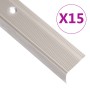 Perfiles de peldaños forma de L 30 uds aluminio champán 67 cm de , Escaleras - Ref: Foro24-146800, Precio: 74,64 €, Descuento: %